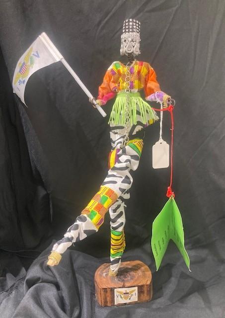 Edney Freeman - Mocko Jumbie Dolls