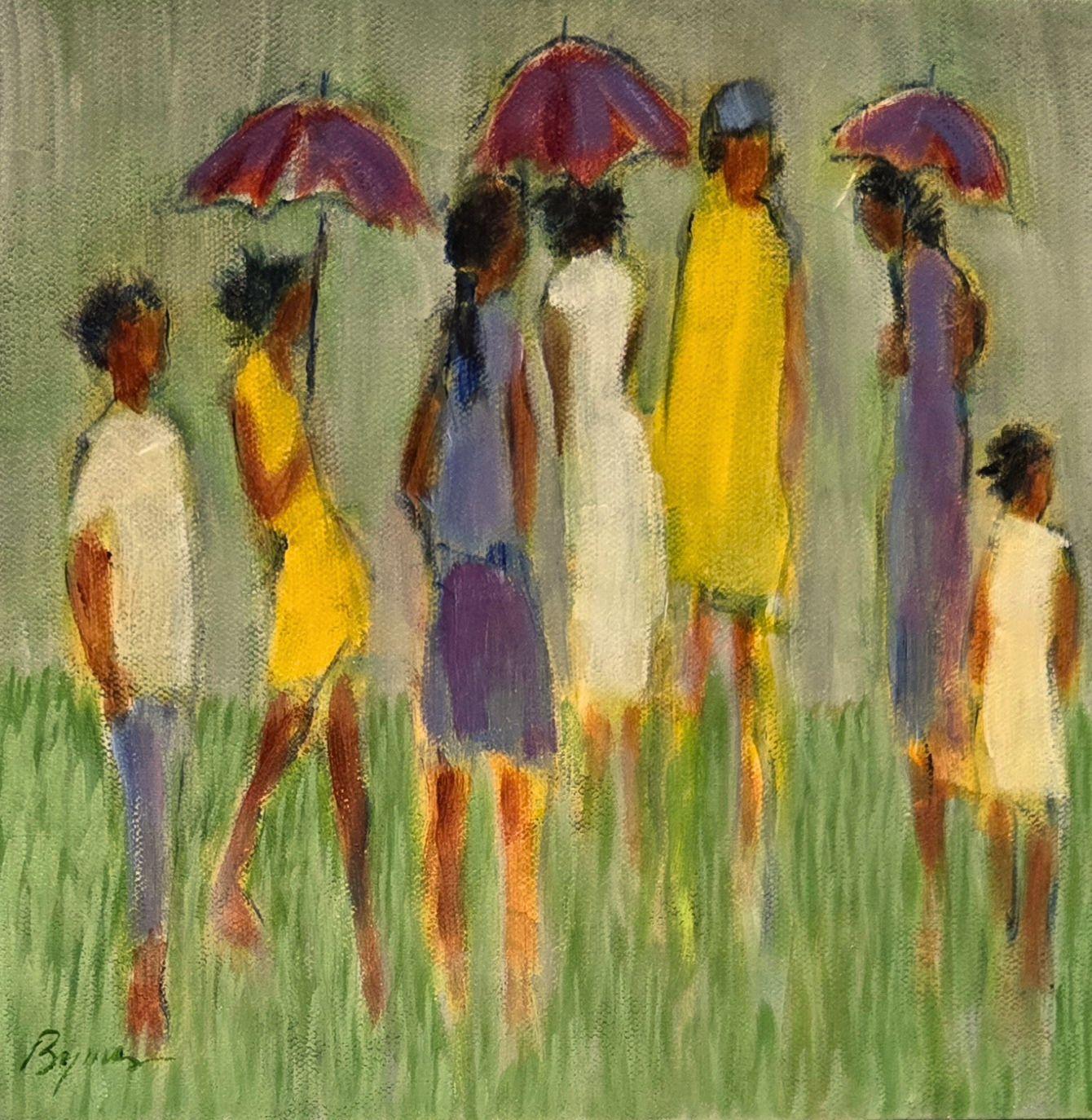 Nancy Byrnes - 3 umbrellas