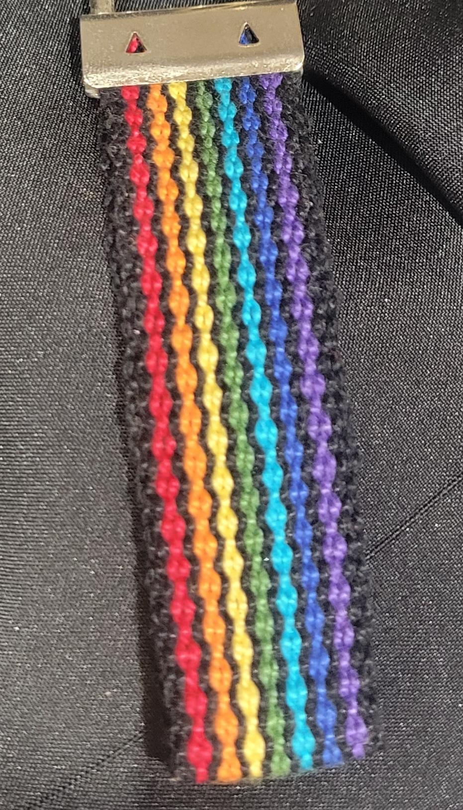 Denise Trombino - Rainbow Keychain
