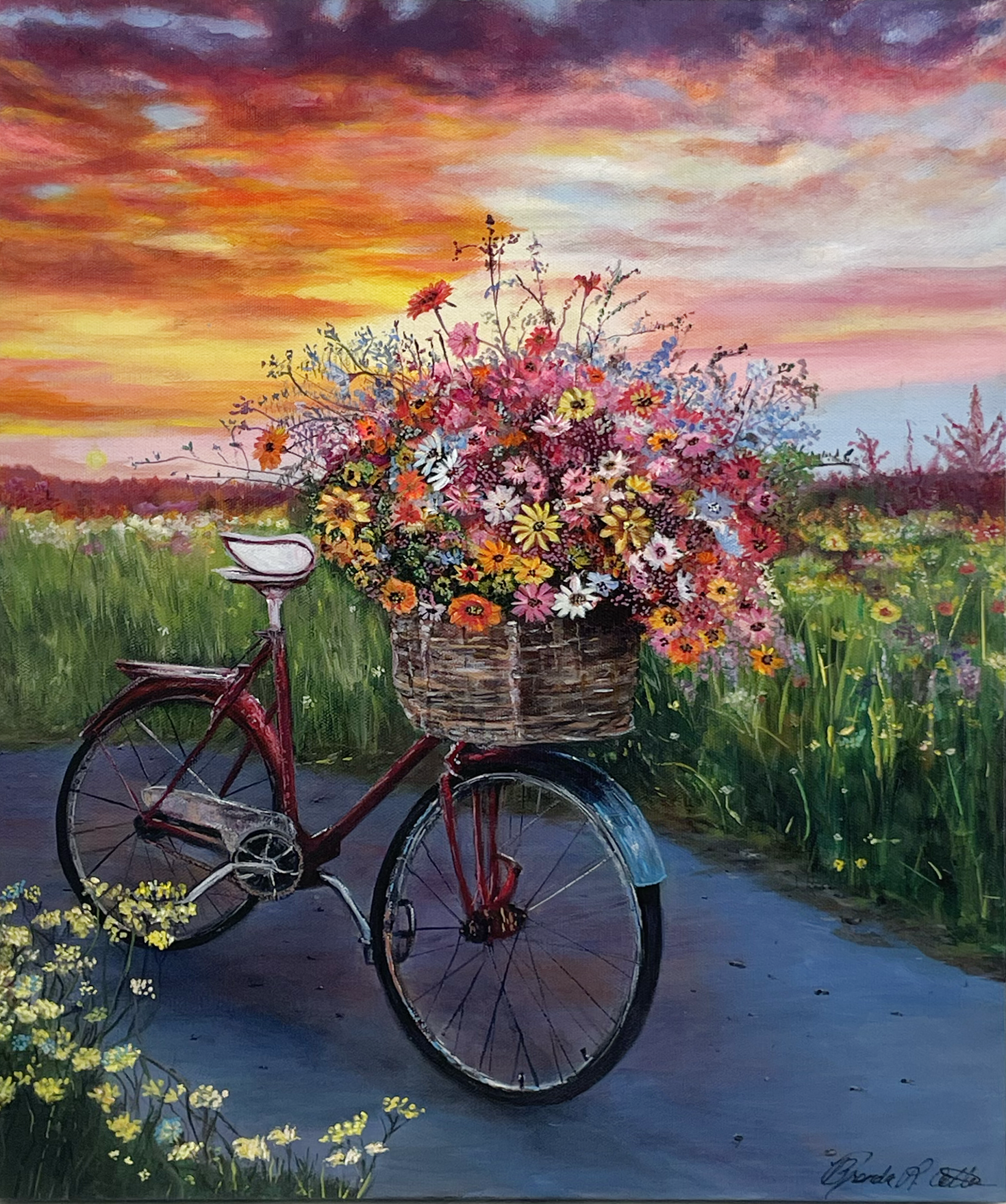 Brenda Cotto - Bicycle in Bloom