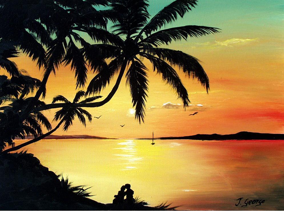 Joffre George - Sunset Couple