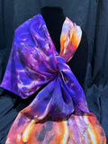 Yemaya Rice-Jones - Hand Dyed Silk Scarf #4
