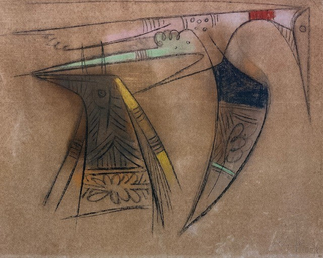 Wilfredo Lam - Dos Pajaros