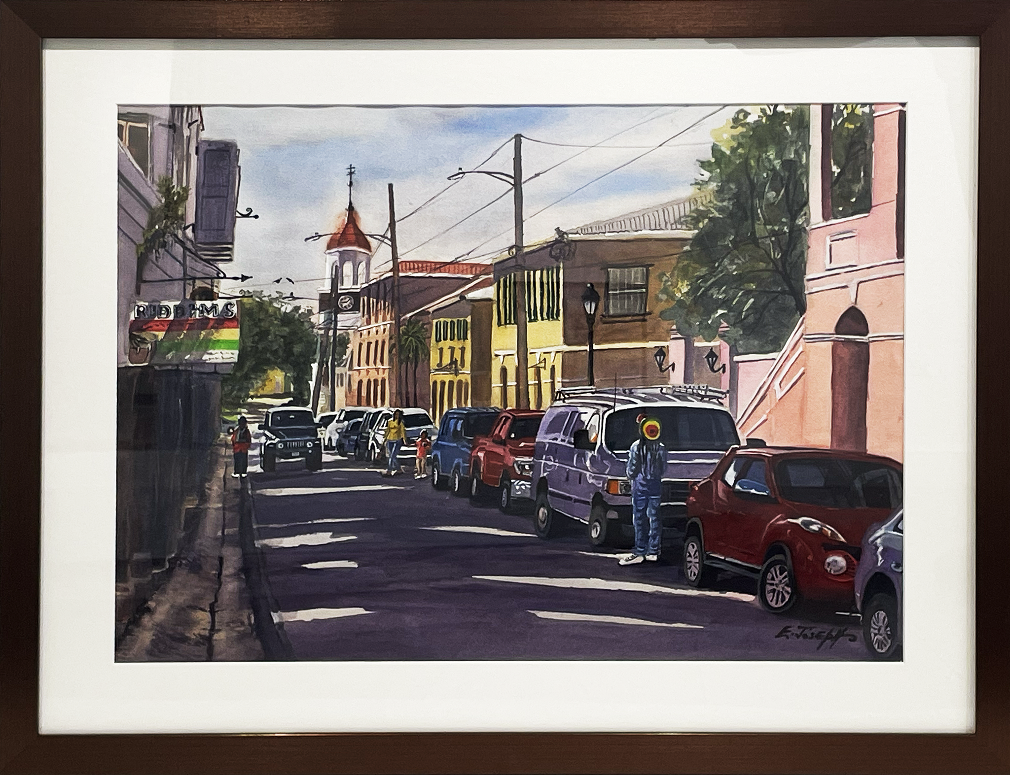 Elwin Joseph - A View to the Steeple Building