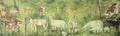 Jane Akin - Old Goat New Goat, 9x26 Print