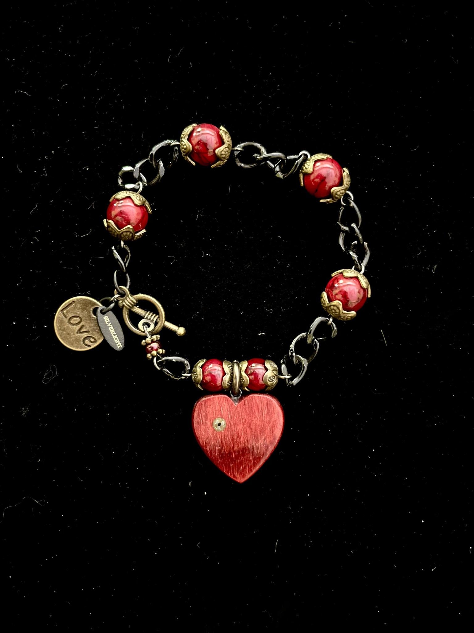 Shelley Silverlight - Love is the Answer Collection - Wood Heart