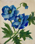 Dolores Petachenko - Blue Poppies