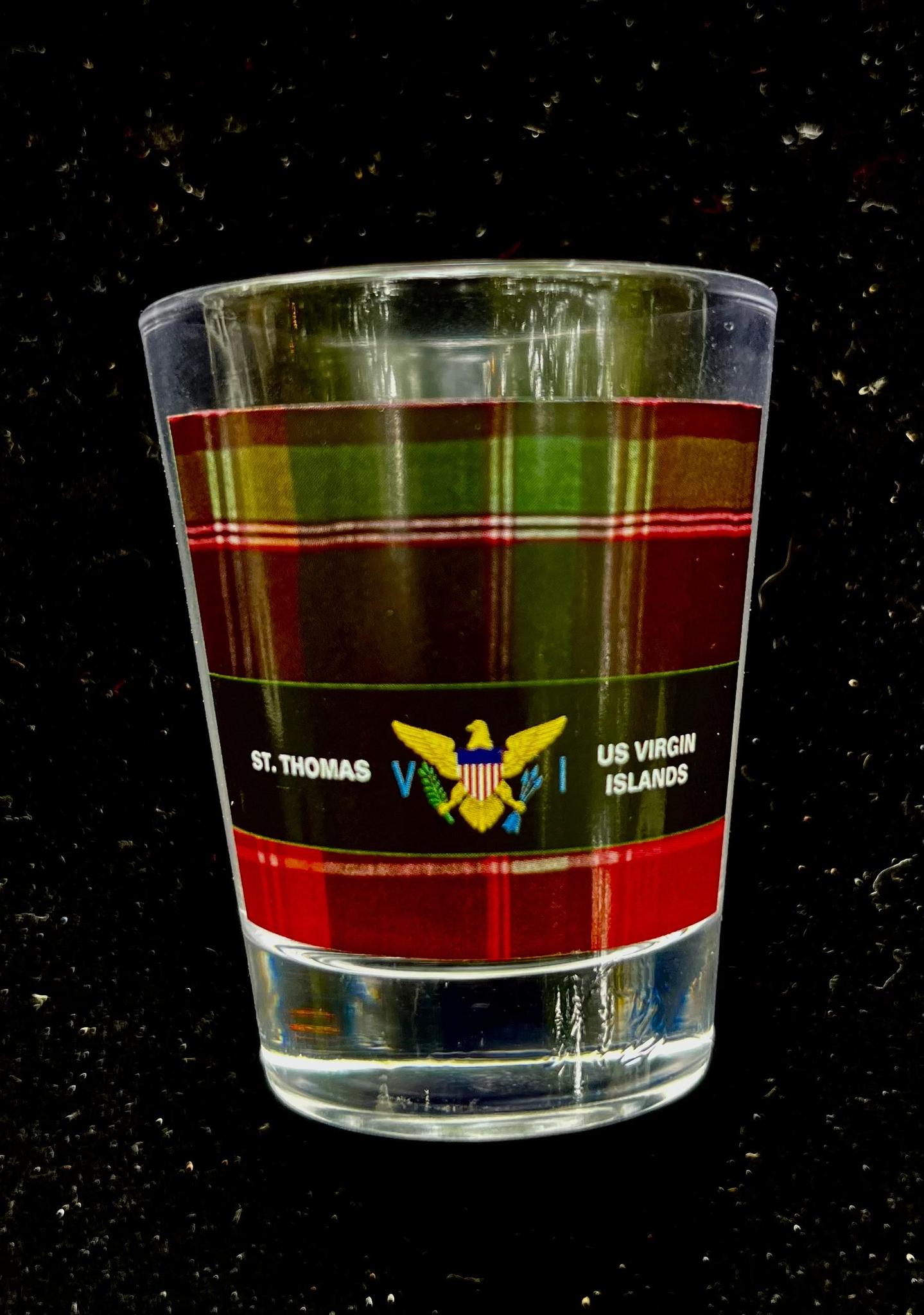 Homeland Collections St. Thomas -  Madras Shot Glasses