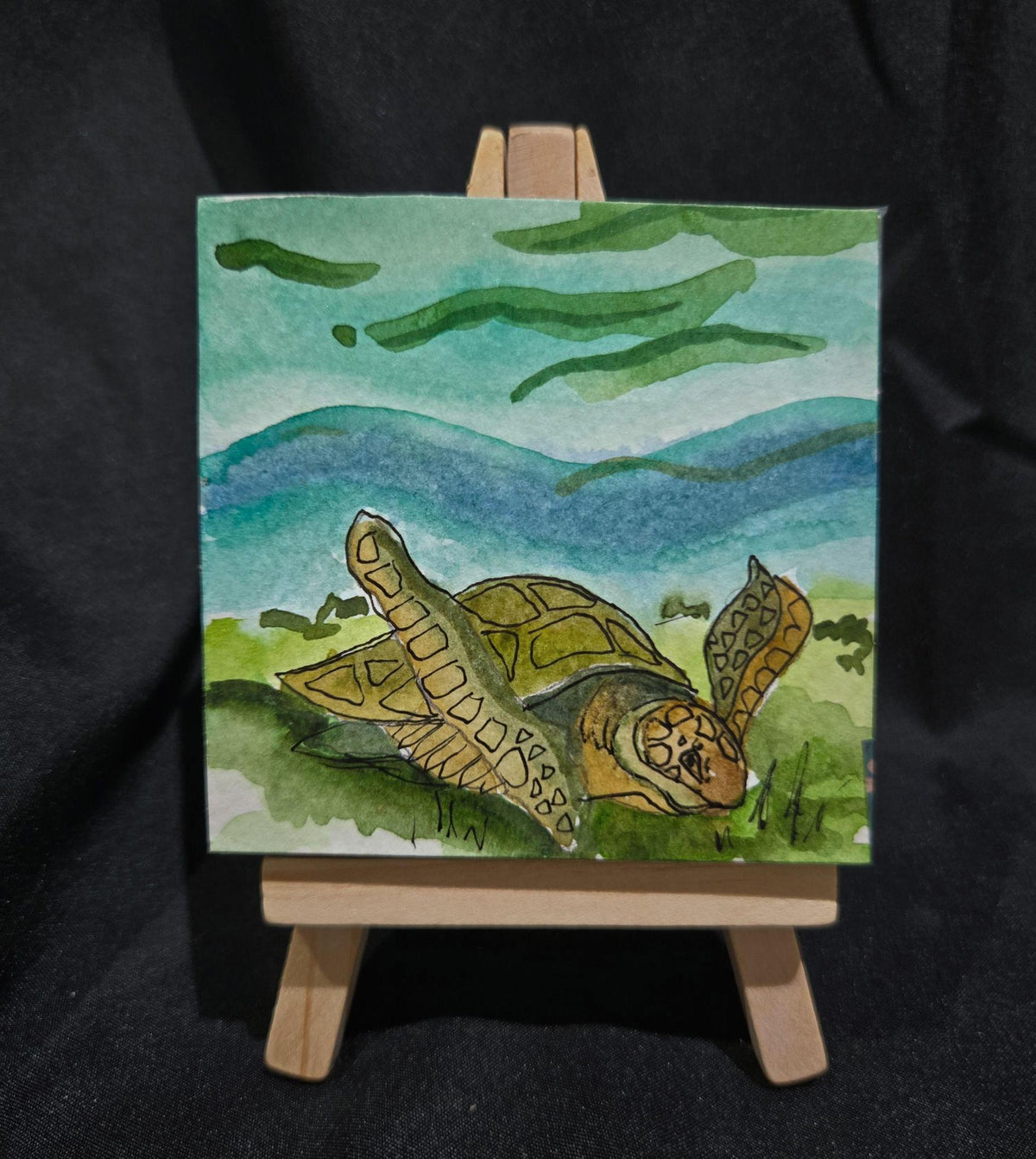 Jean Bishop - Turtle in Motion