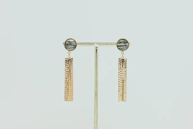 Brittany Ragland - Golden Tassel Earrings