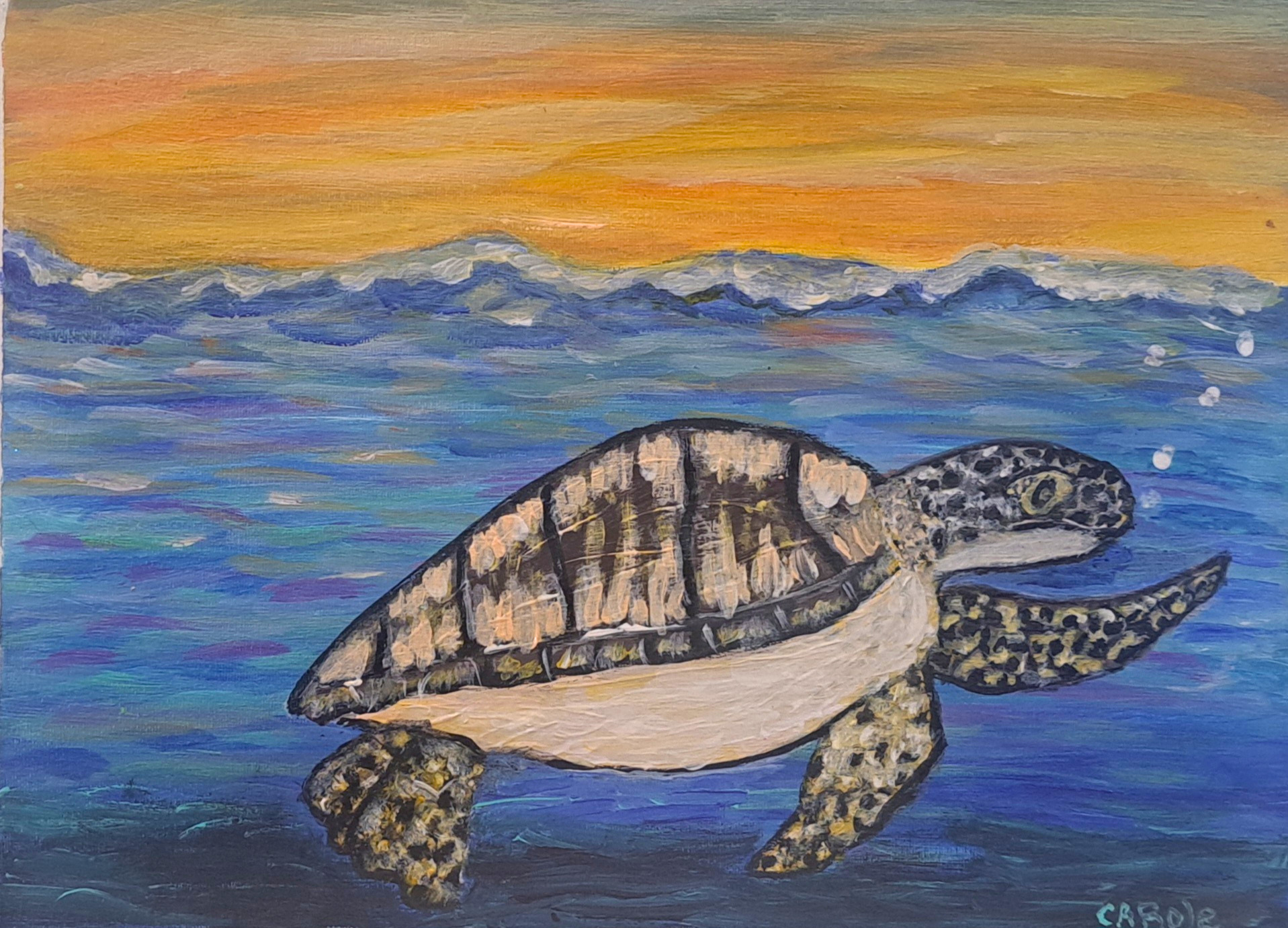 Carole Dastugue - Turtle