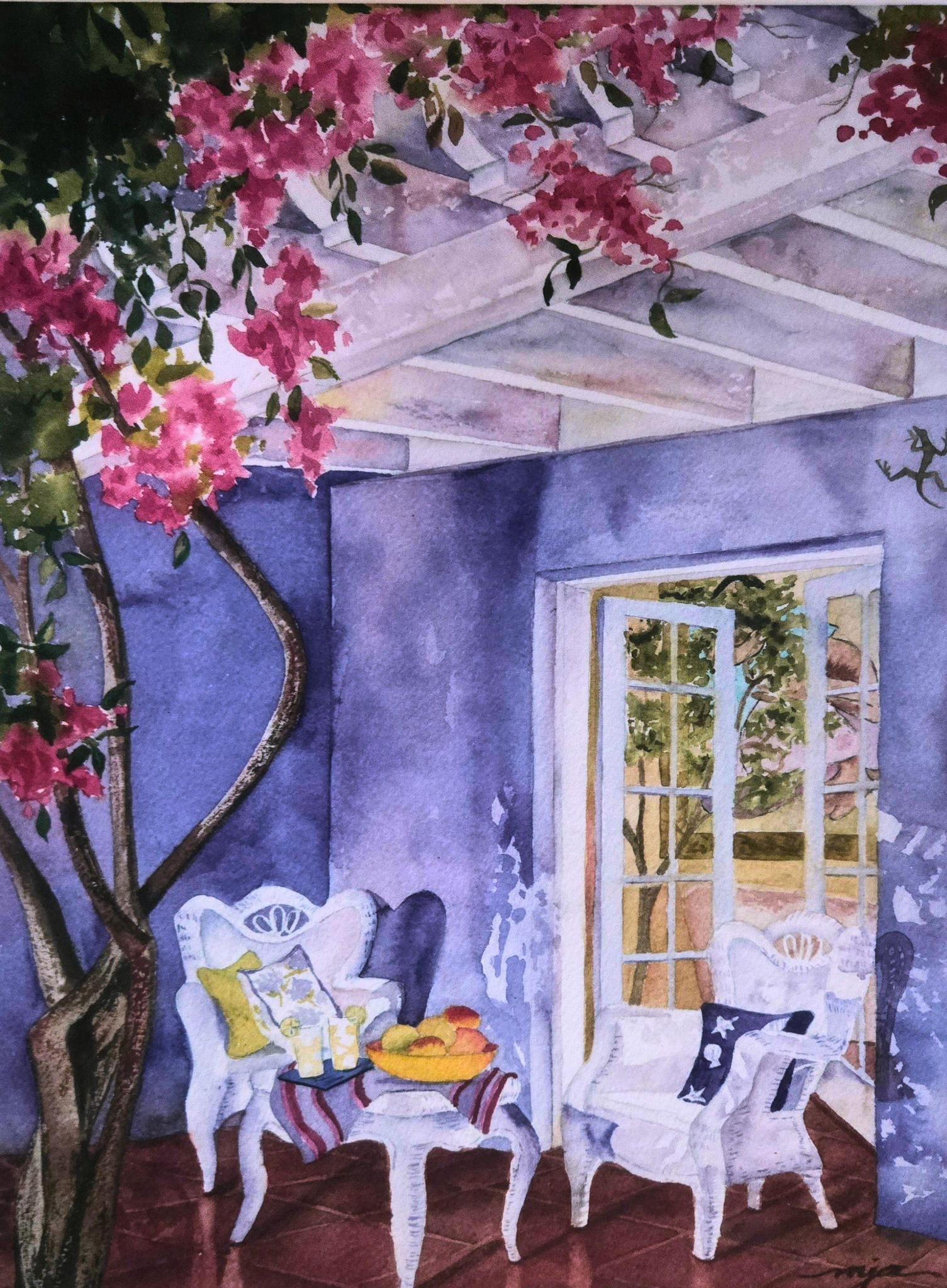 Jane Akin - Gecko on Wall