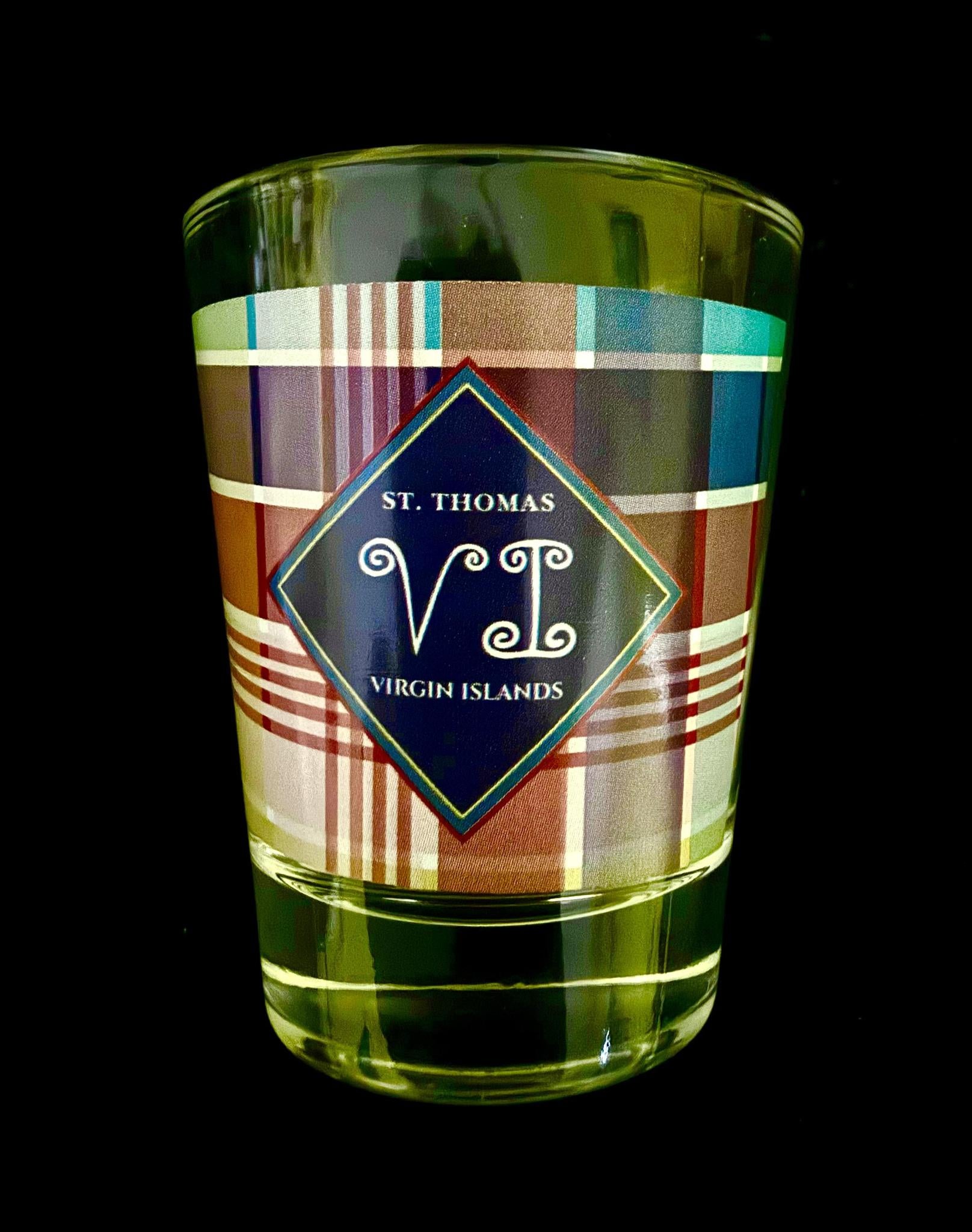 Homeland Collections St. Thomas -  Madras Shot Glasses
