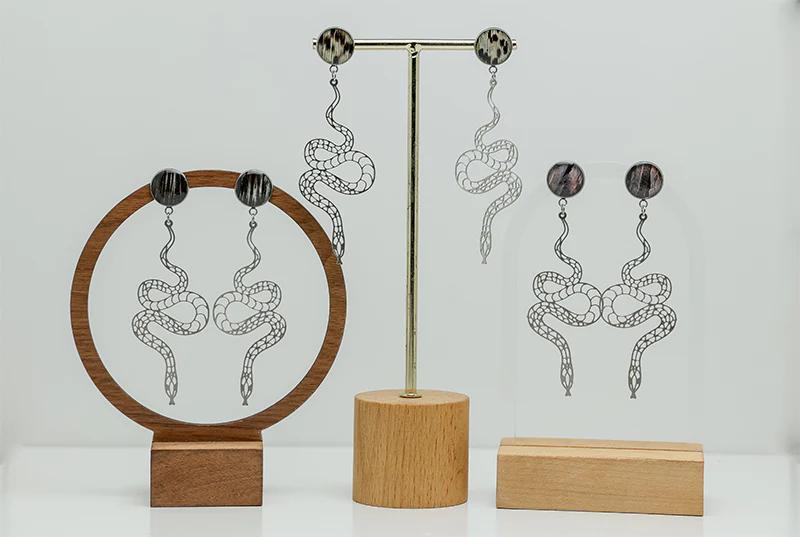 Brittany Ragland - Snake Earrings
