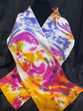Yemaya Rice-Jones - Hand Dyed Silk Scarf #9